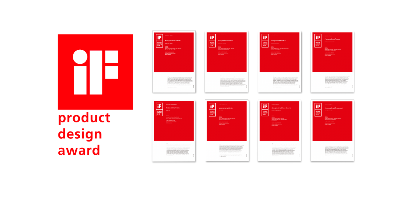 Дипломы iF Design Award продуктов Moorgen