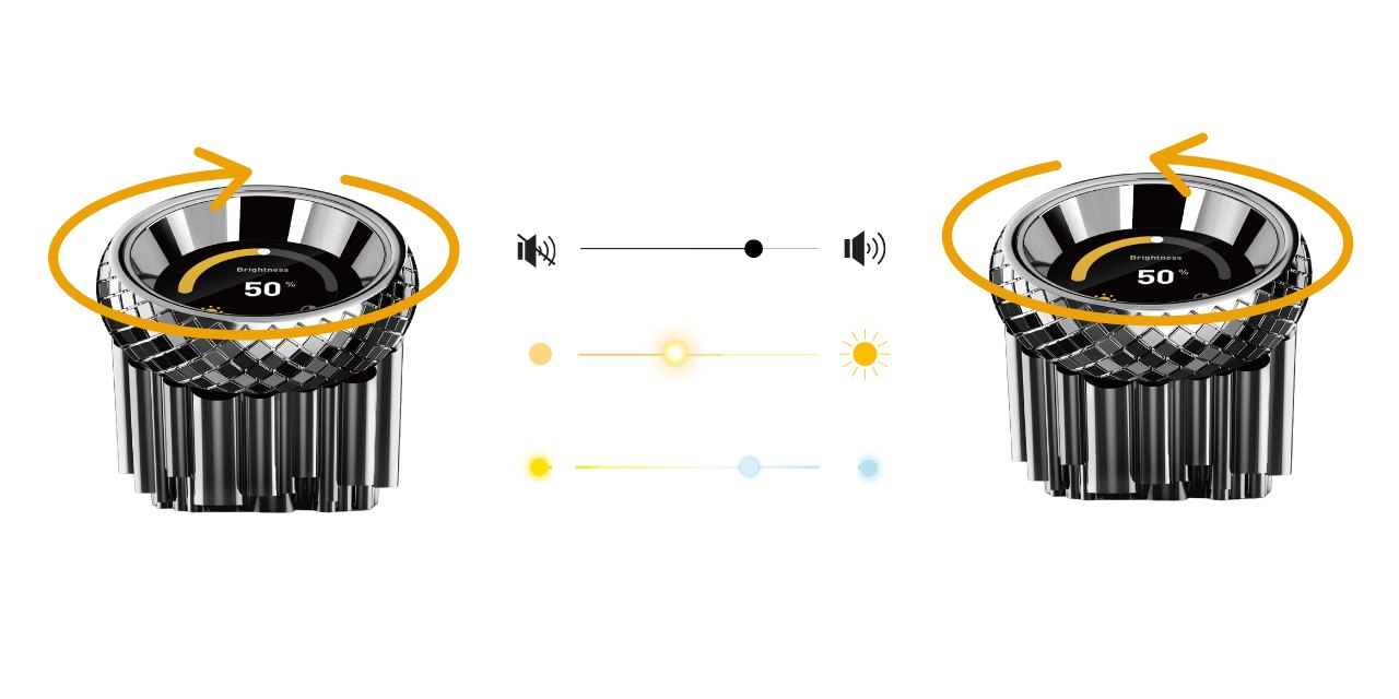 Поворотный пульт Moorgen M78 — плавно от 0 до 100%