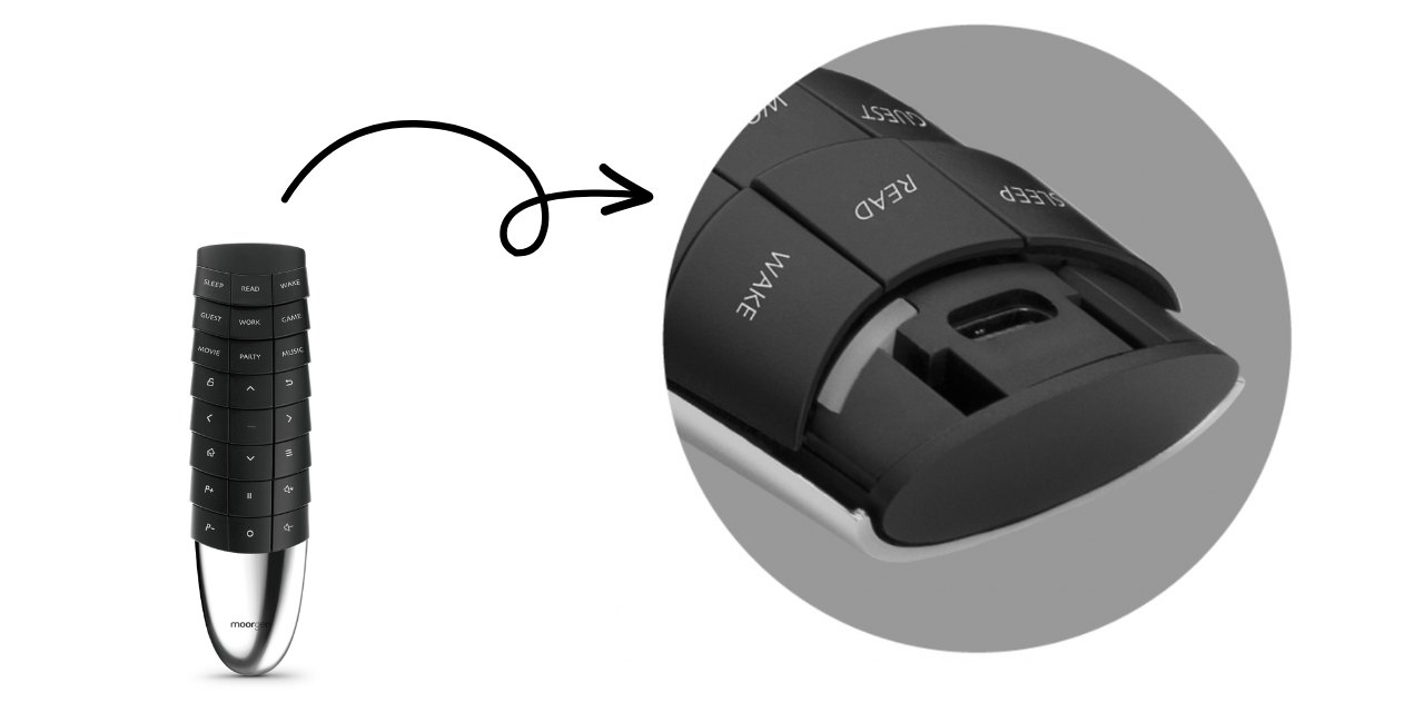Пульт управления Moorgen M50 — type-c, 3–6 месяцев